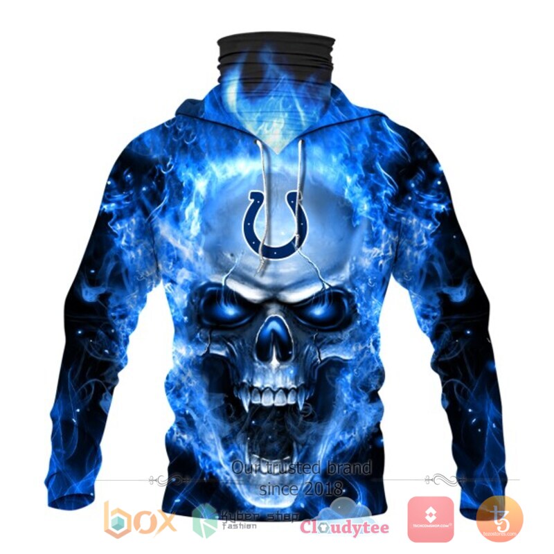 NFL_Indianapolis_Colts_Flameskull_3d_hoodie_mask_1