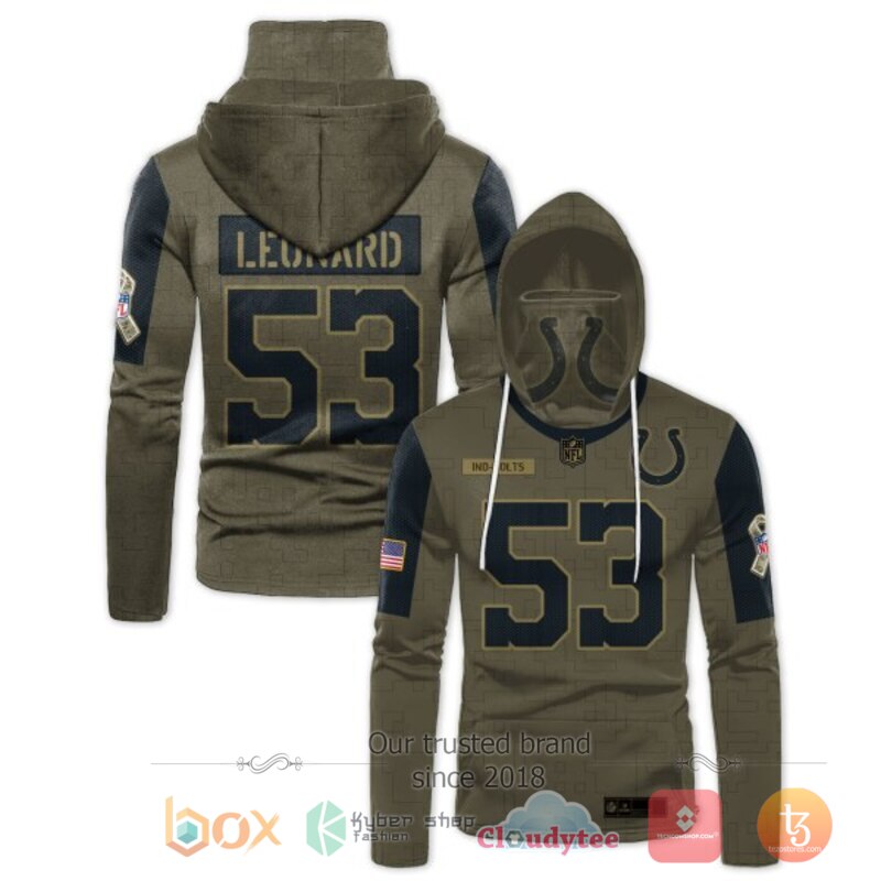 NFL_Leonard_53_Indianapolis_Colts_3d_hoodie_mask