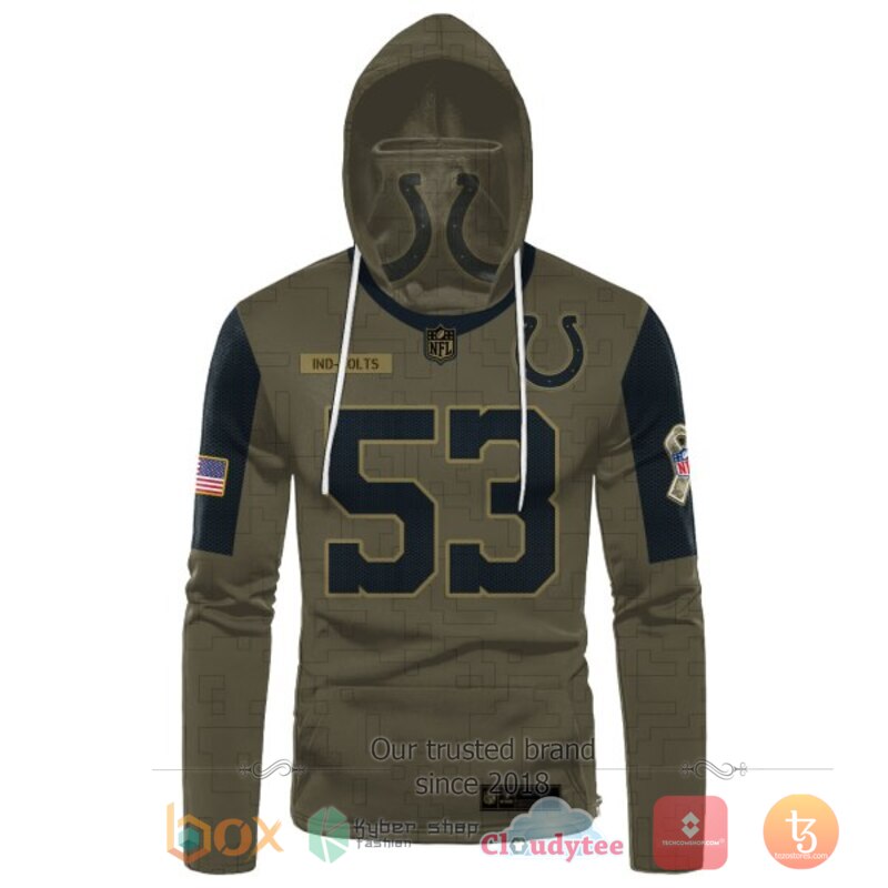 NFL_Leonard_53_Indianapolis_Colts_3d_hoodie_mask_1