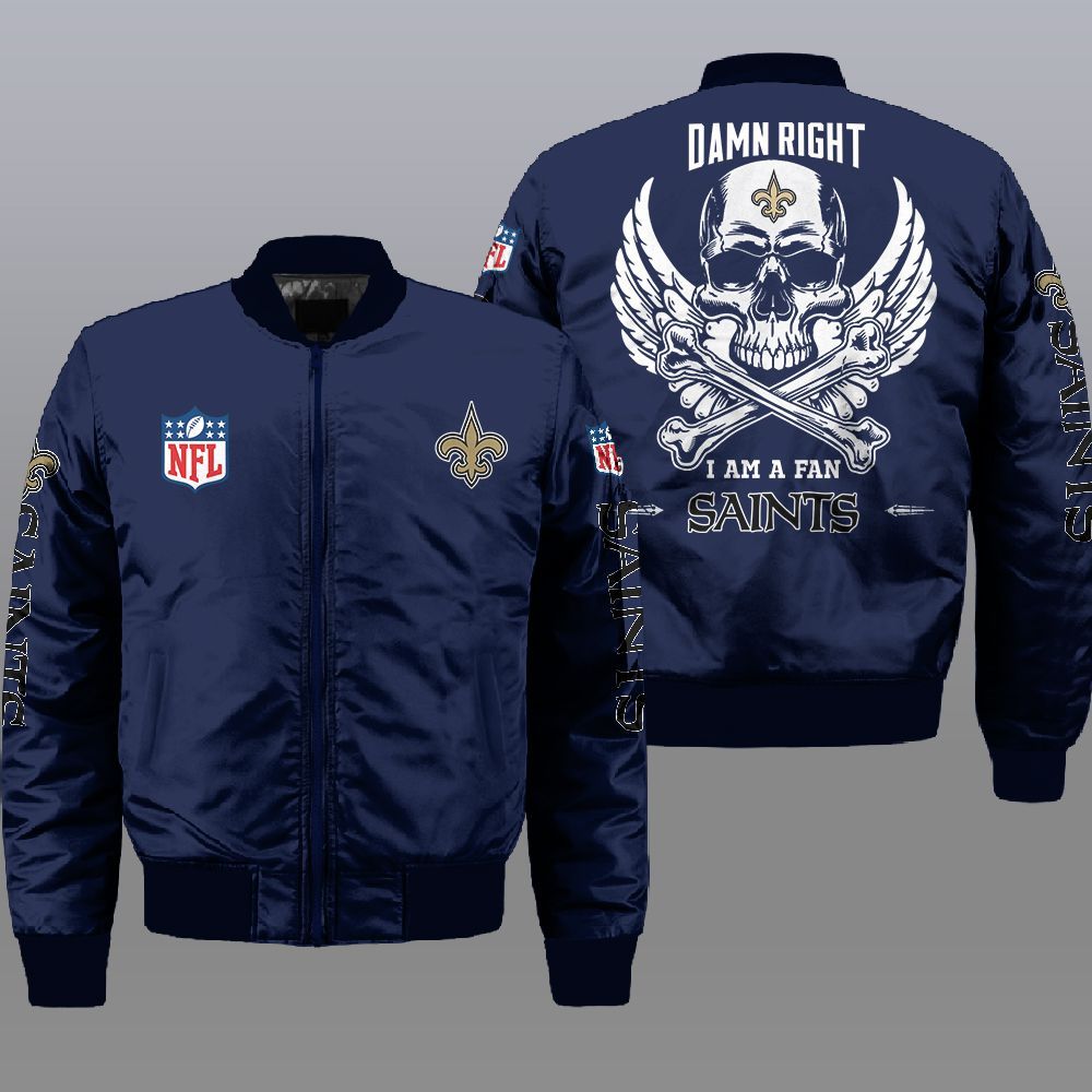 NFL_New_Orleans_Saints_Wings_Skull_3d_Bomber_Jacket_1