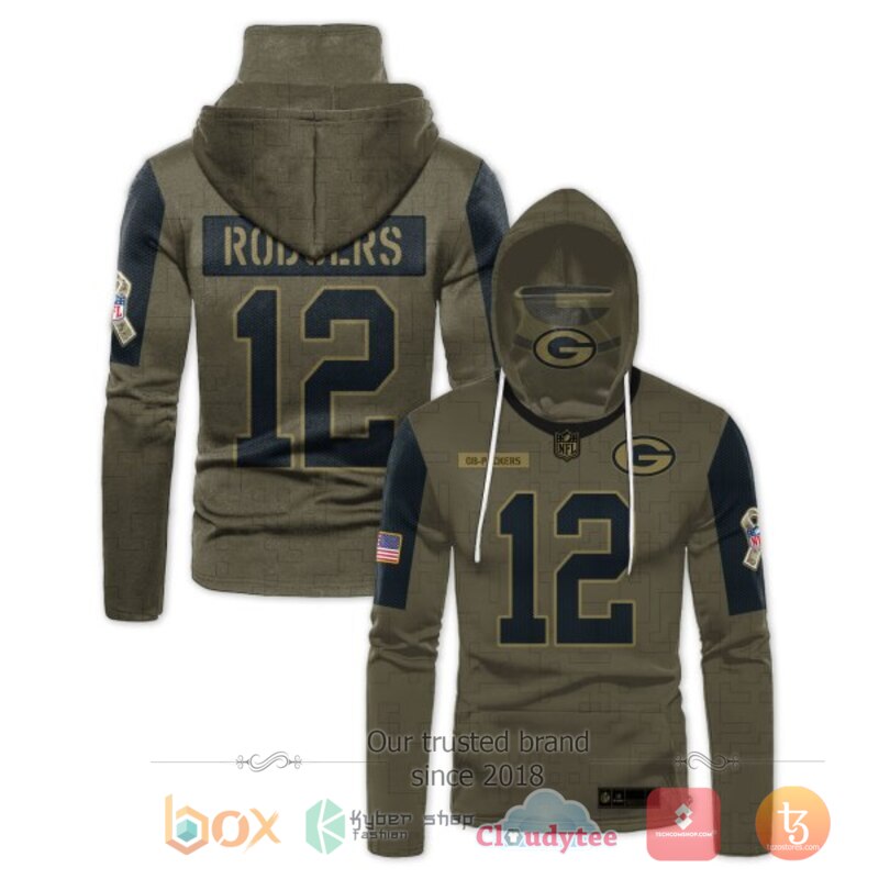 NFL_Rodgers_12_Green_Bay_Packers_3d_hoodie_mask
