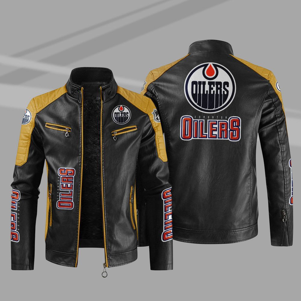NHL_Edmonton_Oilers_Block_Leather_Jacket_1