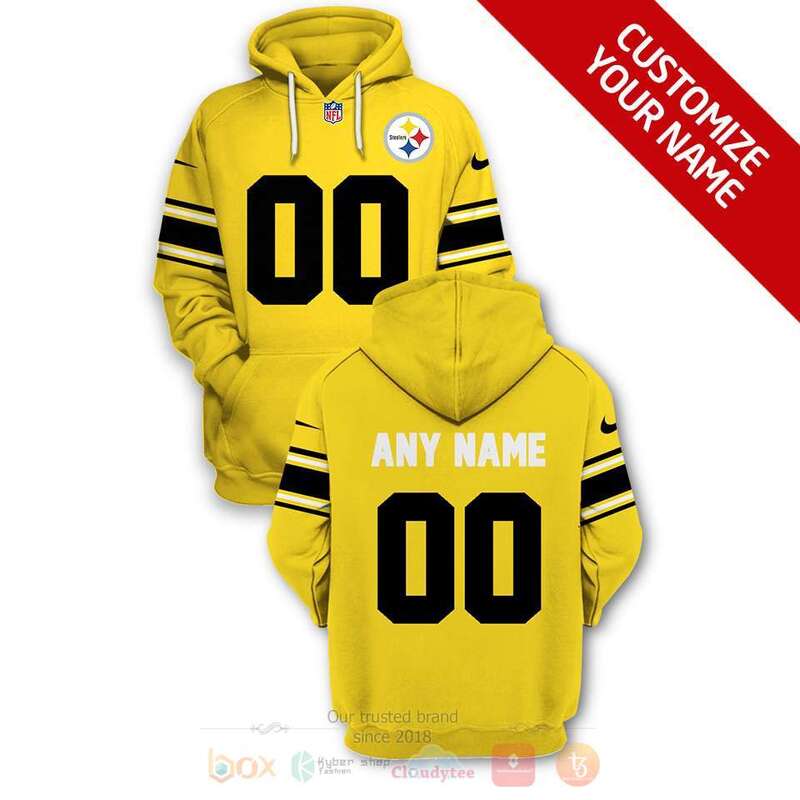 National_Football_League_Pittsburgh_Steelers_Personalized_3D_Hoodie_Jersey_Shirt