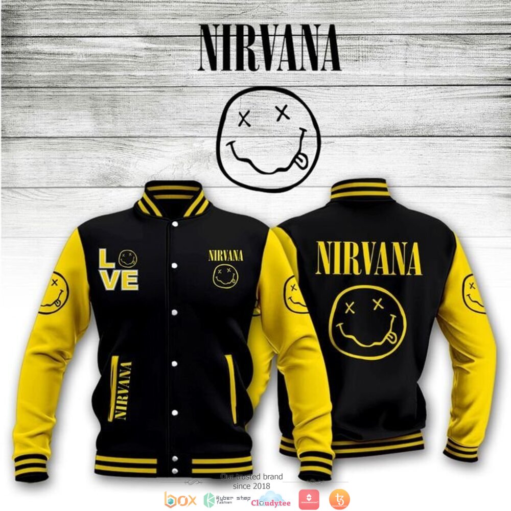 Nirvana_band_Love_Baseball_jacket