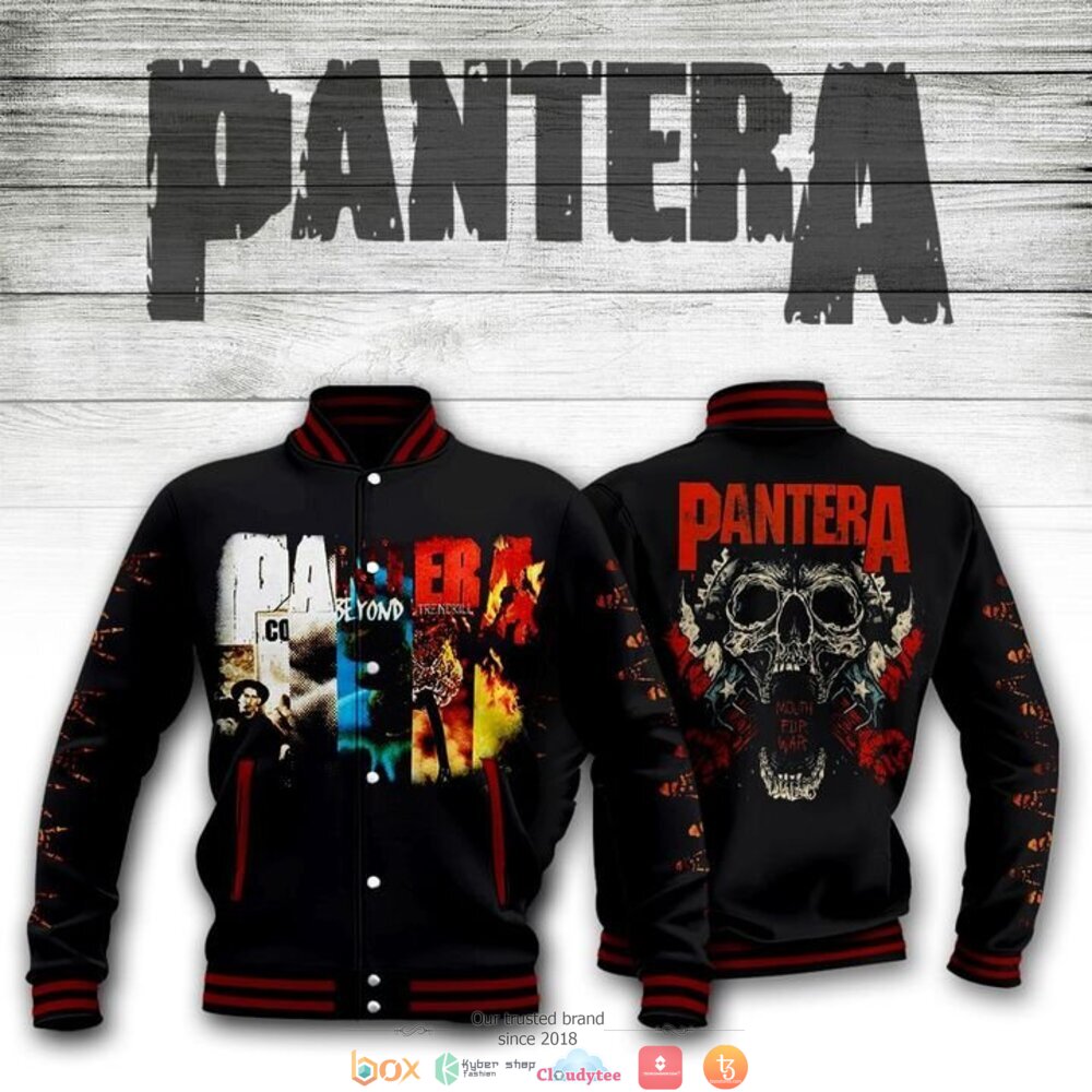 Pantera_band_black_Baseball_jacket