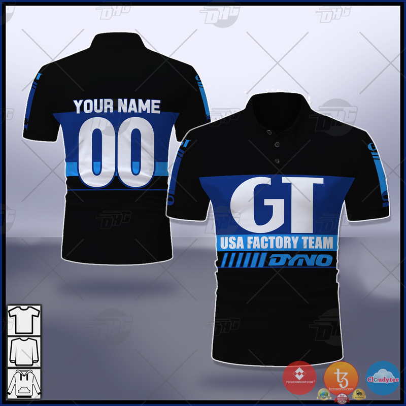 Personalize_BMX_GT_USA_Factory_Team_Black_Polo_Shirt