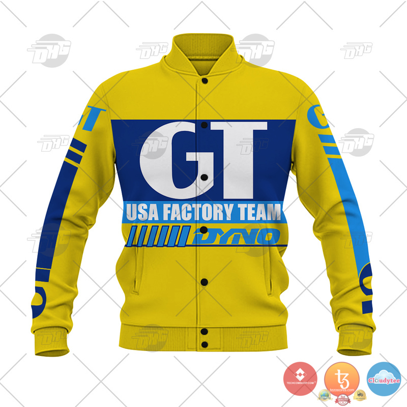 Personalize_BMX_GT_USA_Factory_Team_Yellow_1985_Baseball_Jacket_1