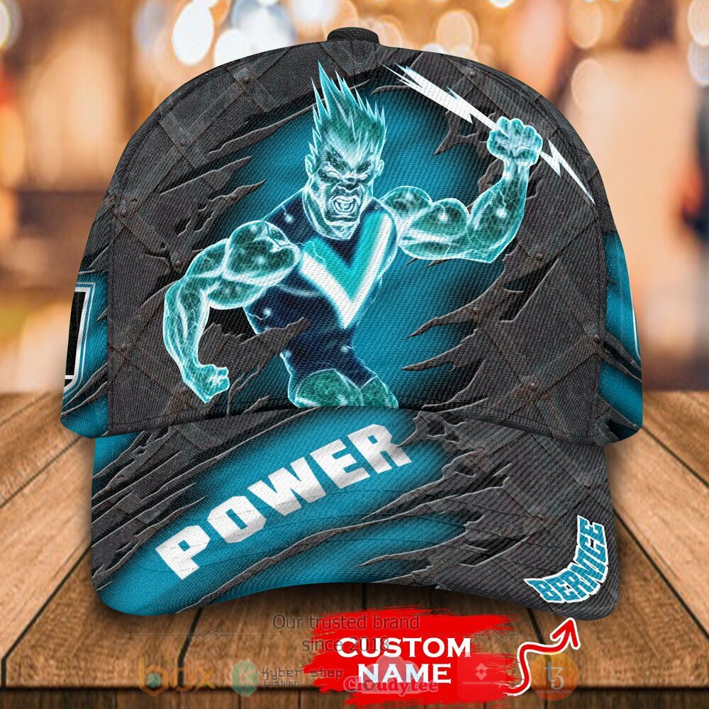 Personalized_AFL_Port_Adelaide_Power_Cap