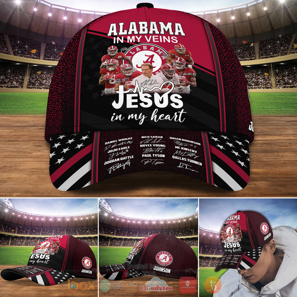 Personalized_Alabama_In_My_Veins_Jesus_In_My_Heart_Custom_cap