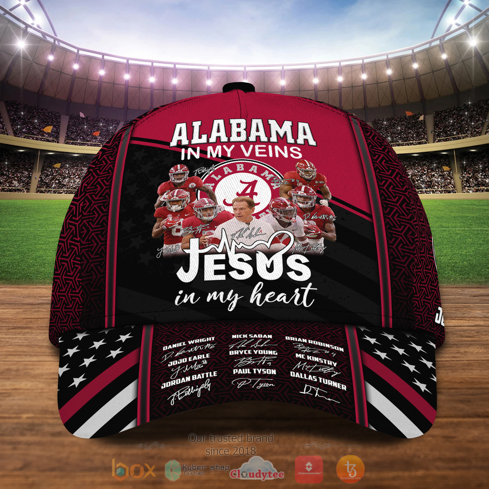 Personalized_Alabama_In_My_Veins_Jesus_In_My_Heart_Custom_cap_1