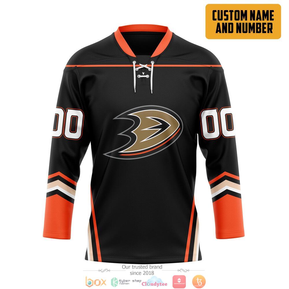 Personalized_Anaheim_Ducks_NHL_black_custom_hockey_jersey