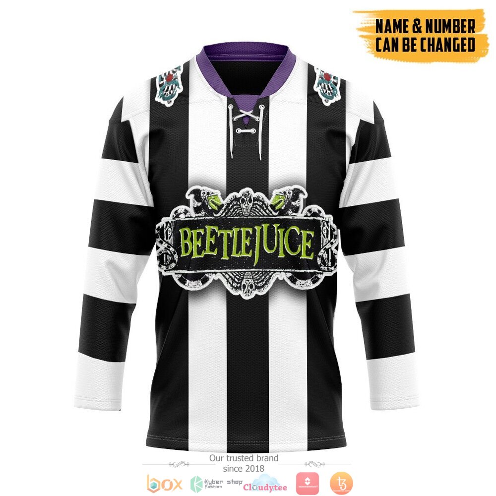 Personalized_Beetlejuice_Sandworm_custom_hockey_jersey