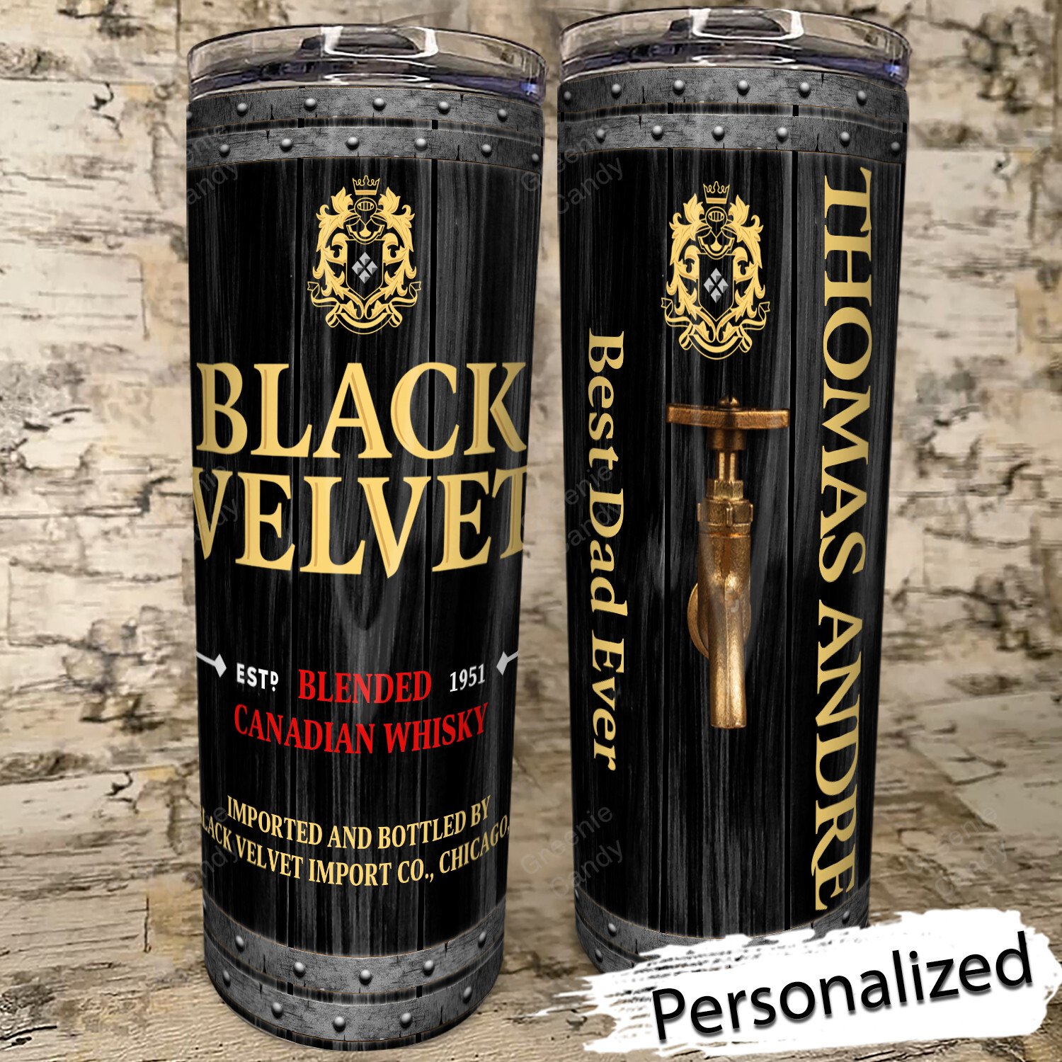 Personalized_Black_Velvet_Blended_Canadian_Whiskey_Skinny_Tumbler