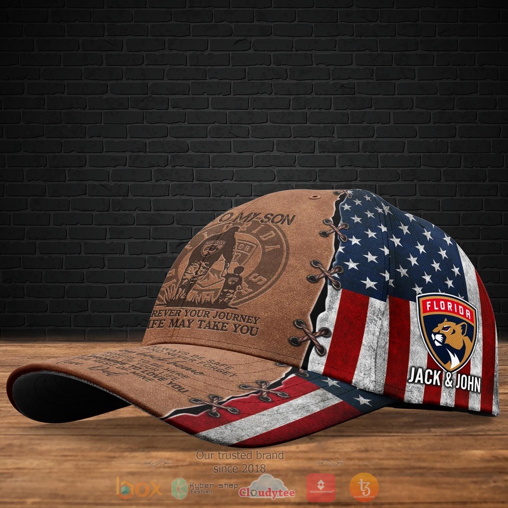 Personalized_Florida_Panthers_NHL_To_My_Son_Custom_Cap_1