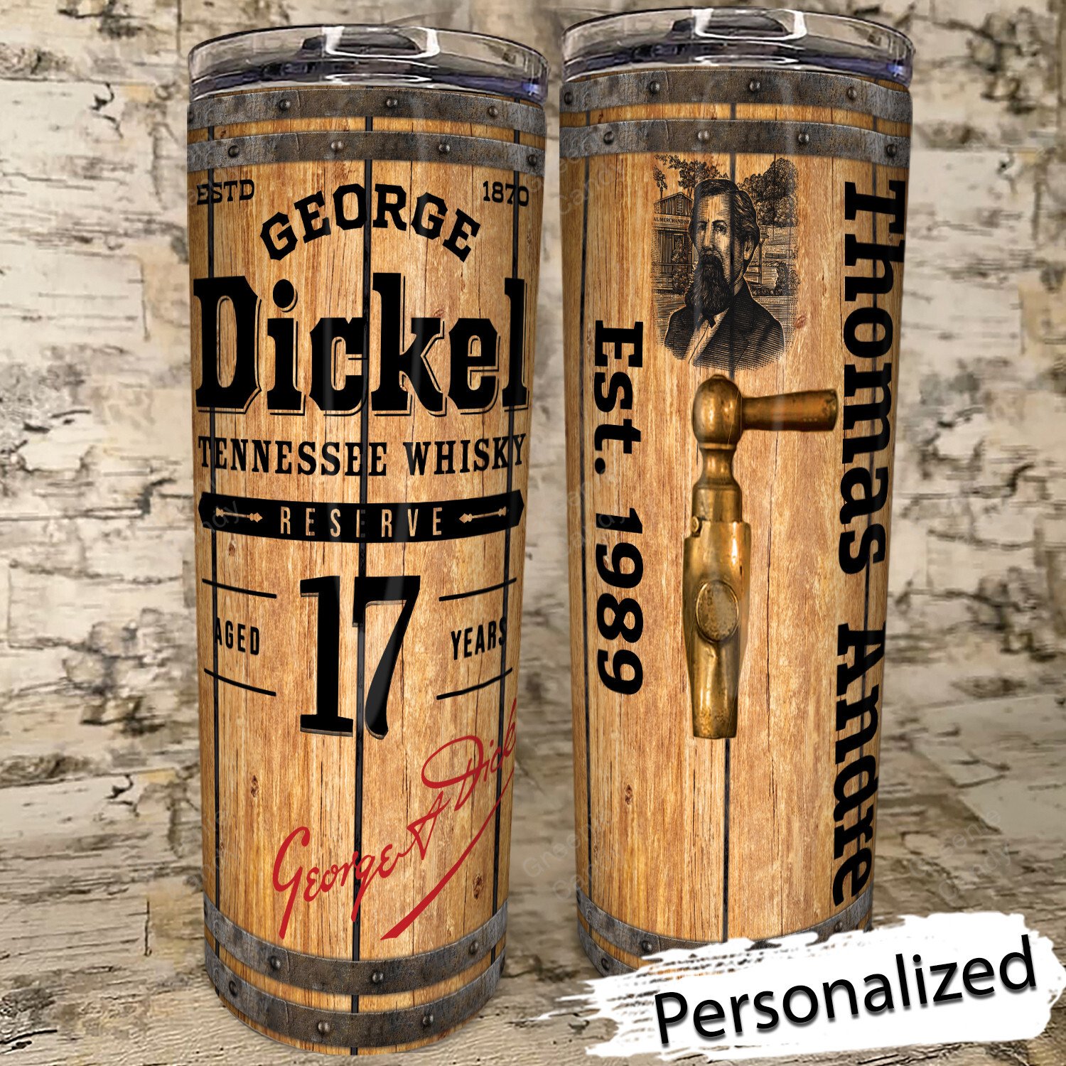 Personalized_George_Dickel_Tennessee_Whiskey_Skinny_Tumbler
