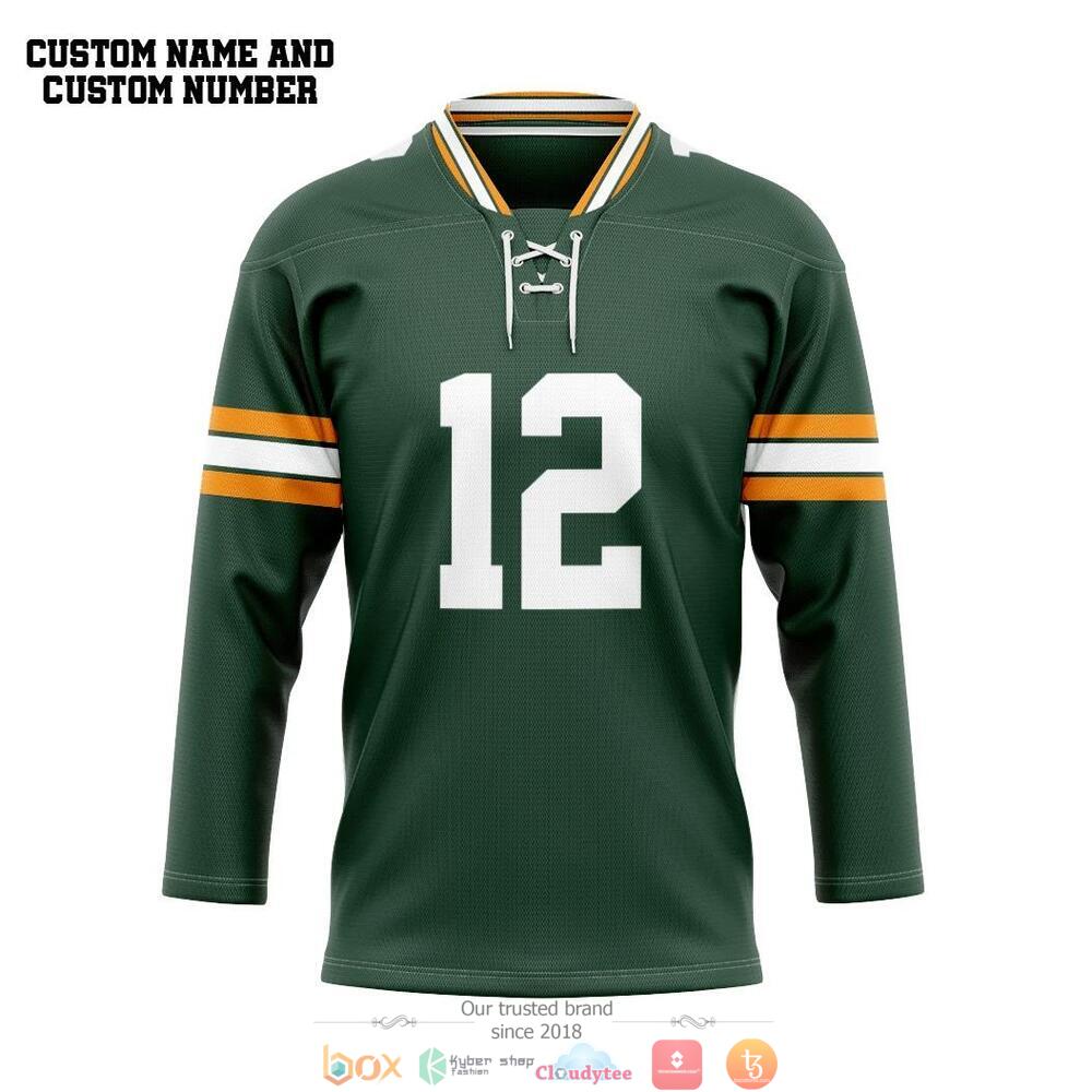 Personalized_Green_Bay_Packers_NFL_custom_hockey_jersey