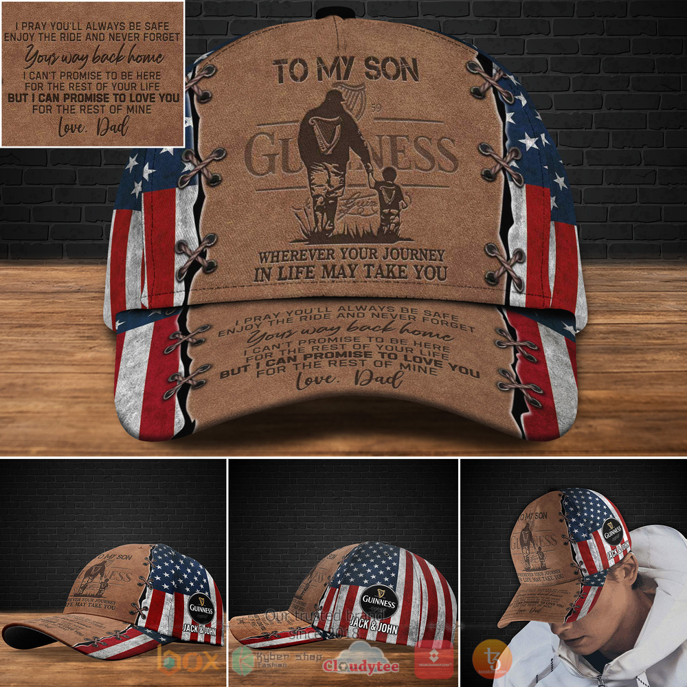 Personalized_Guinnesss_To_My_Son_Custom_Cap