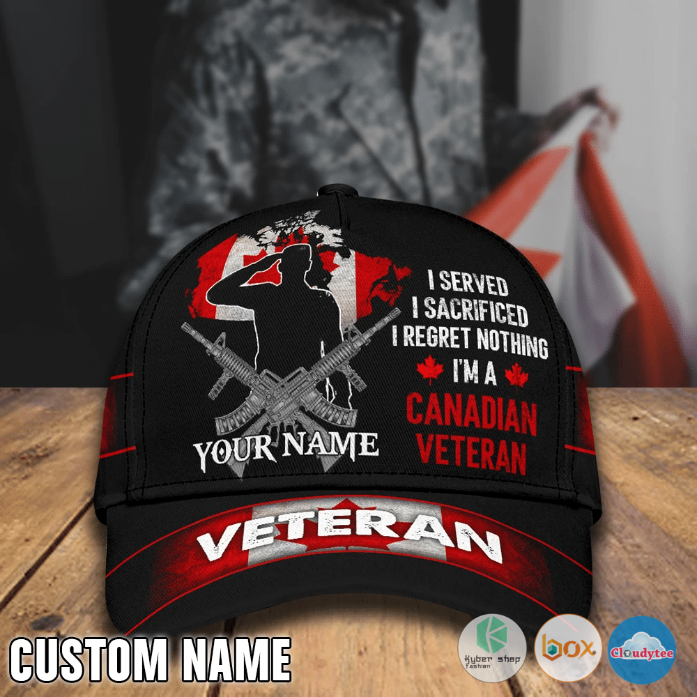 Personalized_Im_a_Canadian_Veteran_Gun_Cap