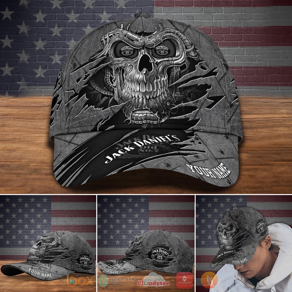 Personalized_Jack_Daniel_Skull_black_Custom_Cap