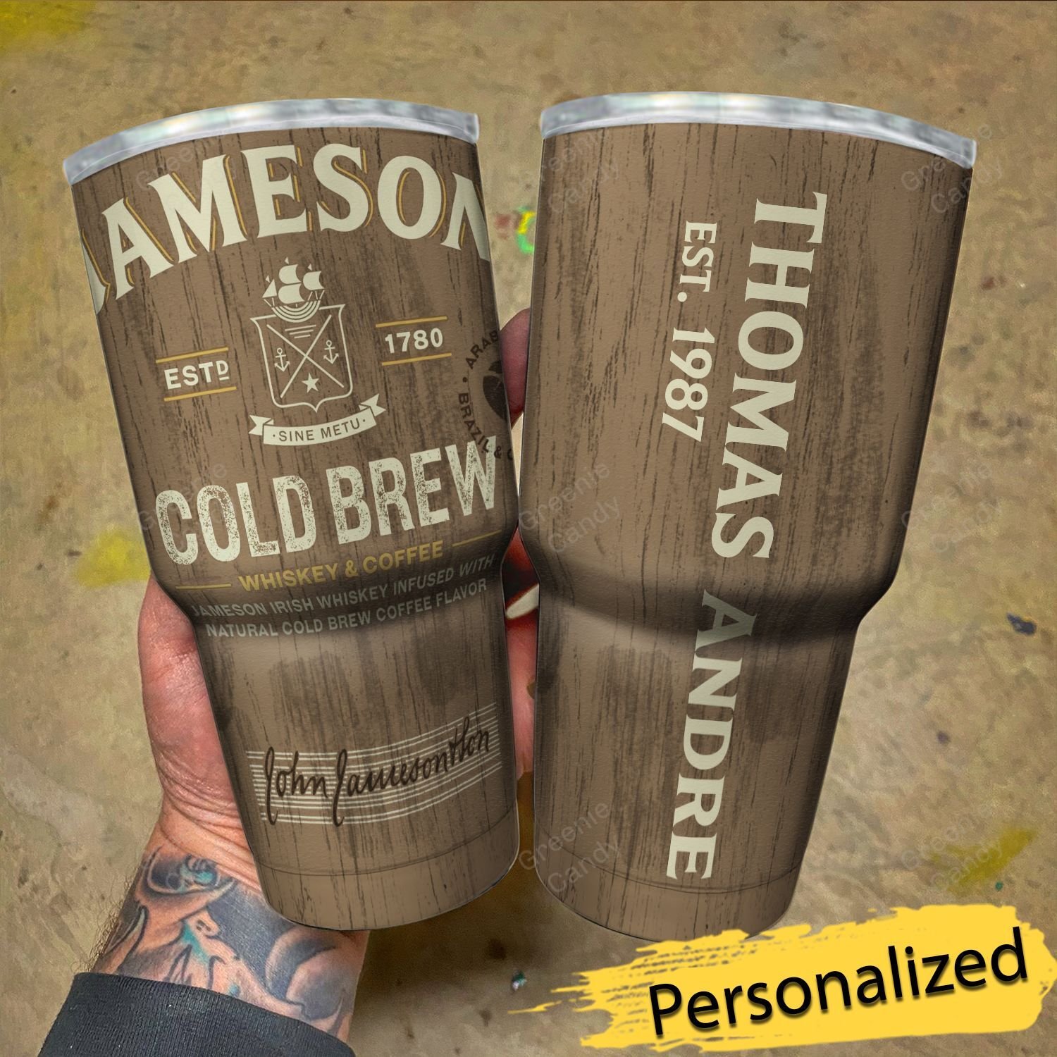 Personalized_Jameson_Cold_Brew_Whiskey_Tumbler