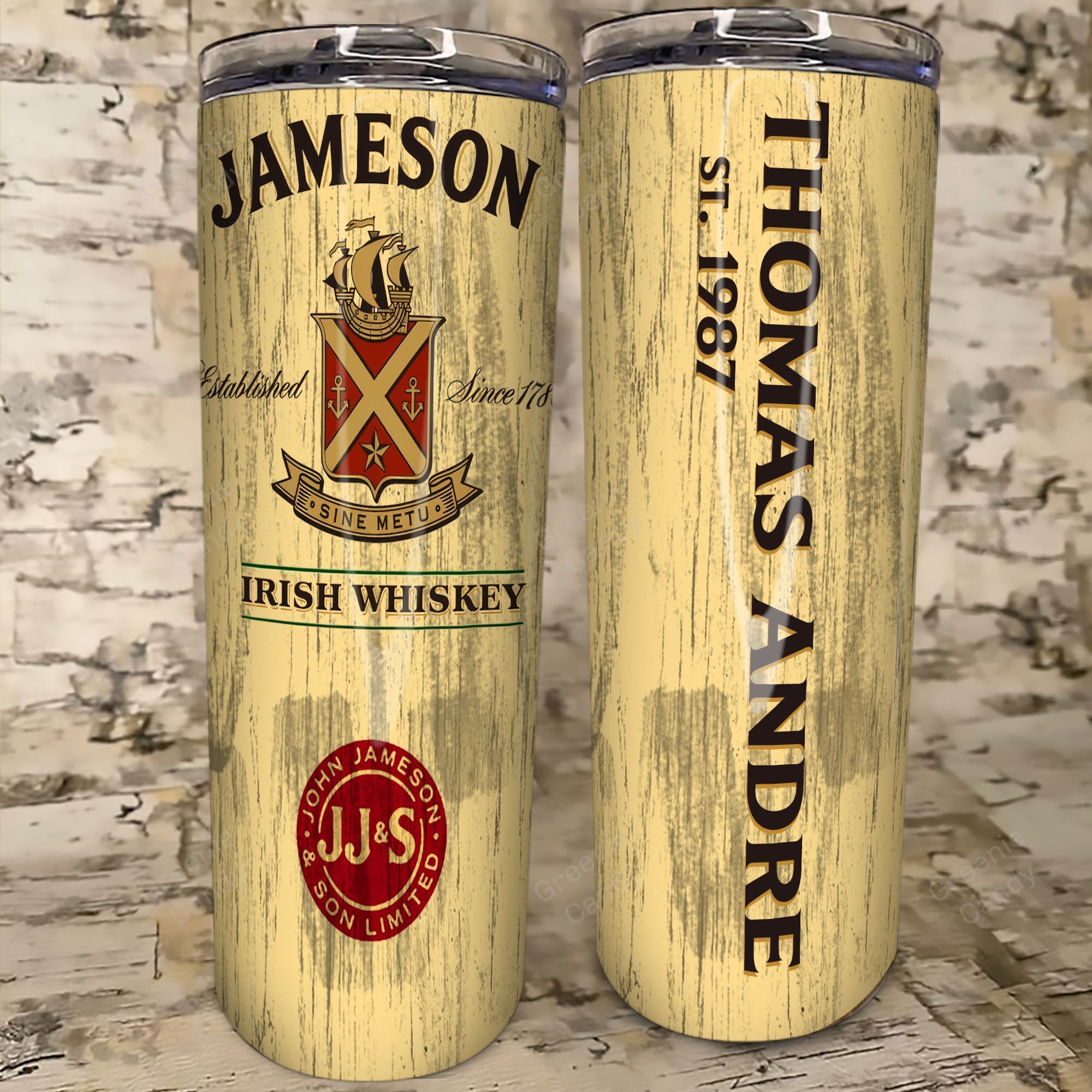 Personalized_Jameson_Irish_Since_1780_Whiskey_Skinny_Tumbler