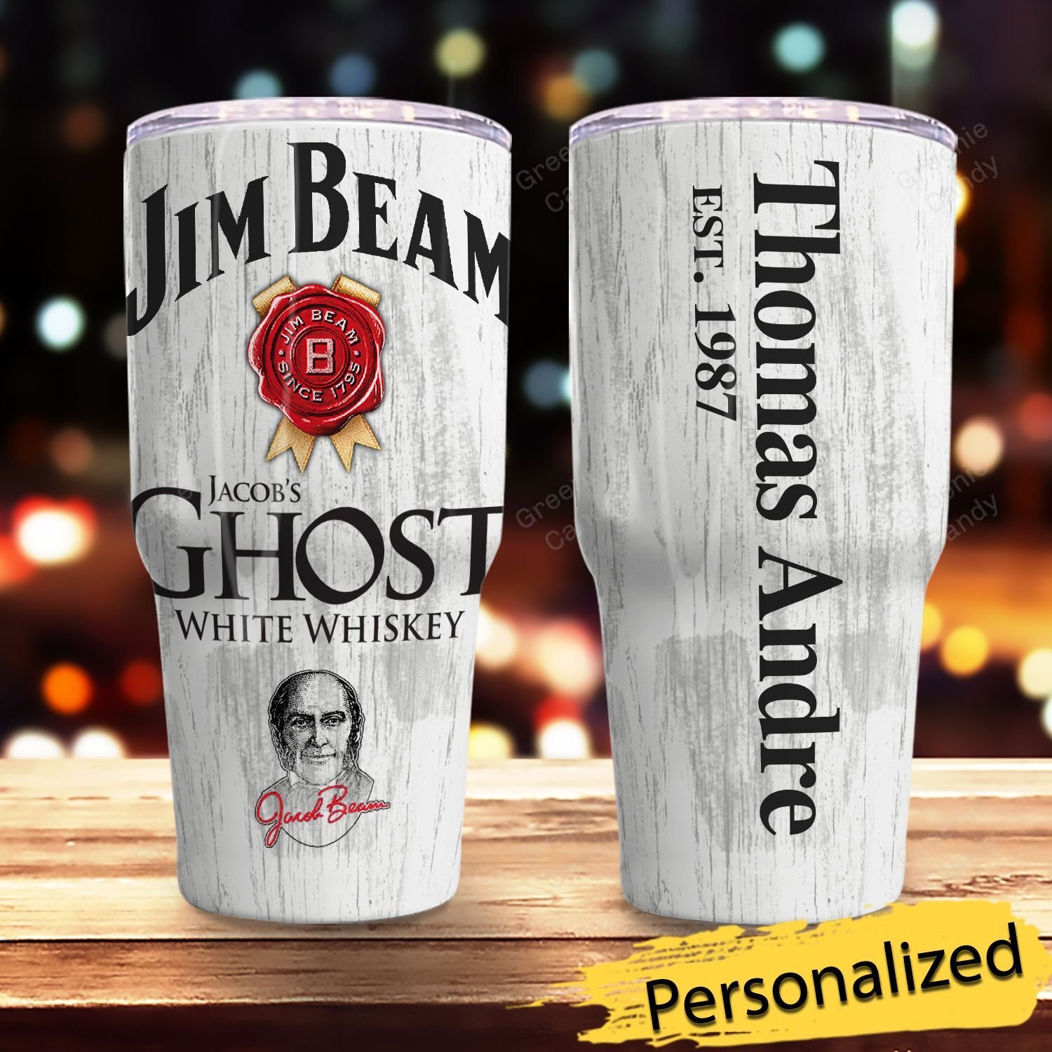 Personalized_Jim_Beam_Jacobs_Ghost_Whiskey_Tumbler