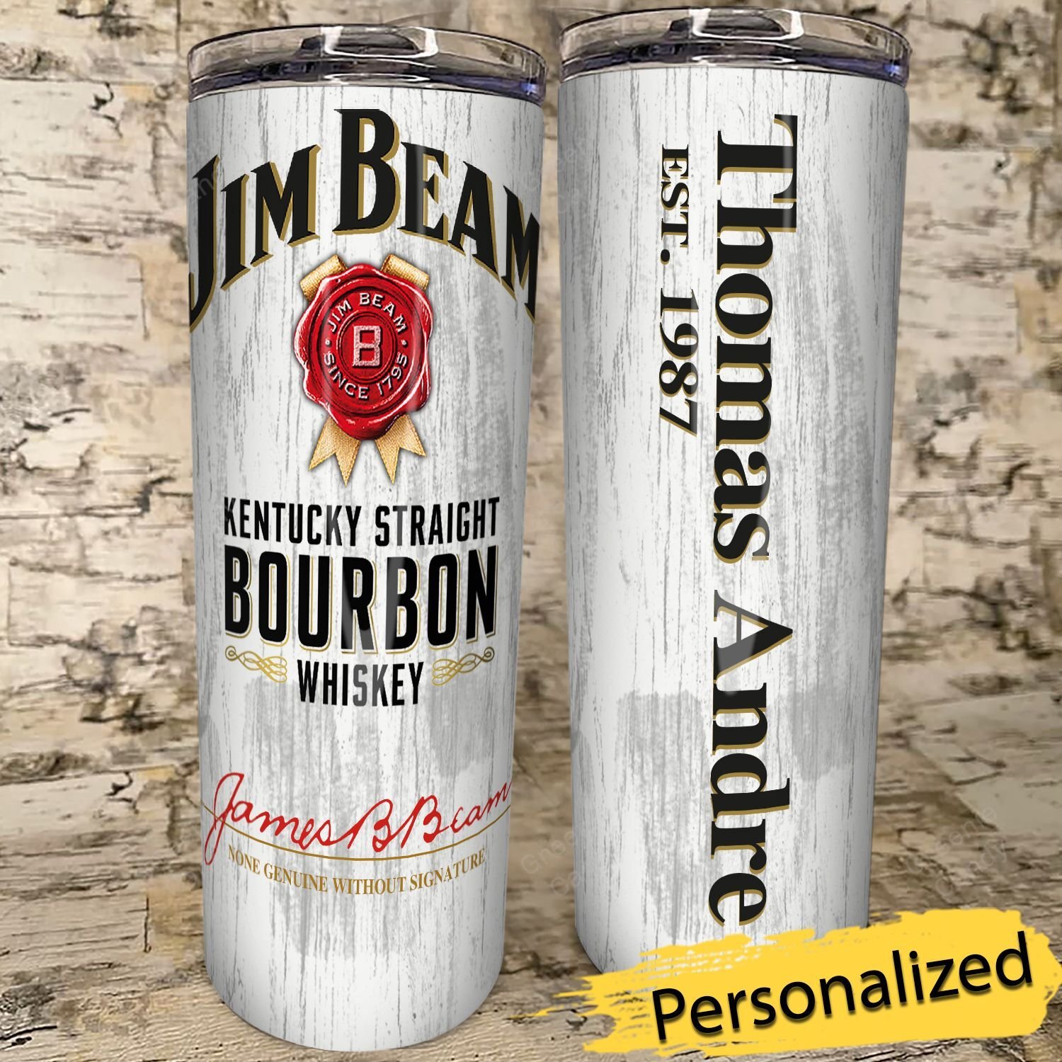 Personalized_Jim_Beam_Kentucky_Straight_Bourbon_Whiskey_Skinny_Tumbler