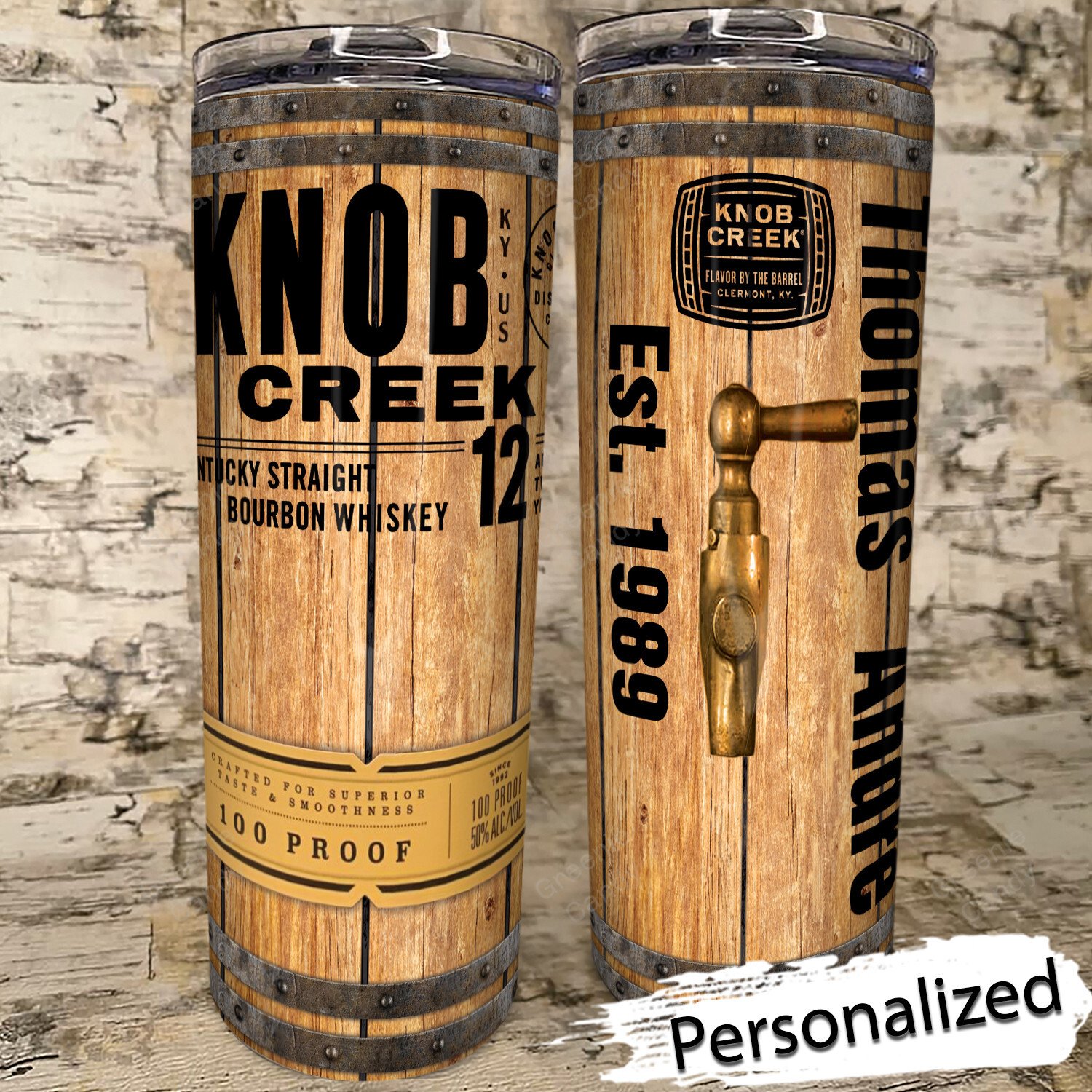 Personalized_Knob_Creek_Whiskey_Skinny_Tumbler
