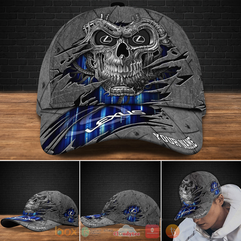 Personalized_Lexus_Skull_Custom_cap
