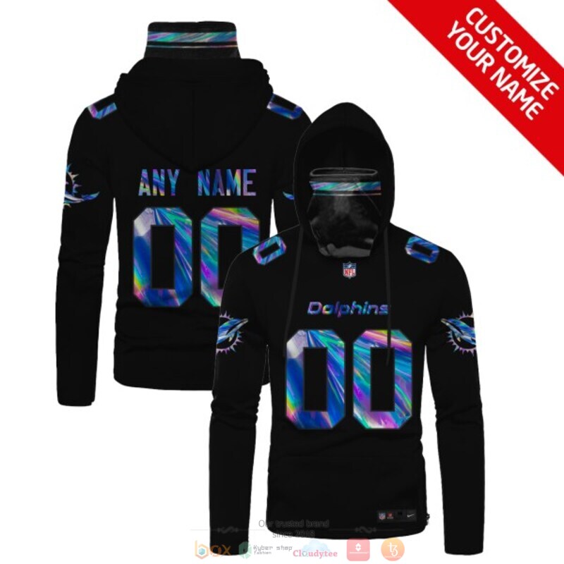 Personalized_Miami_Dolphins_black_hologram_NFL_custom_3d_hoodie_mask