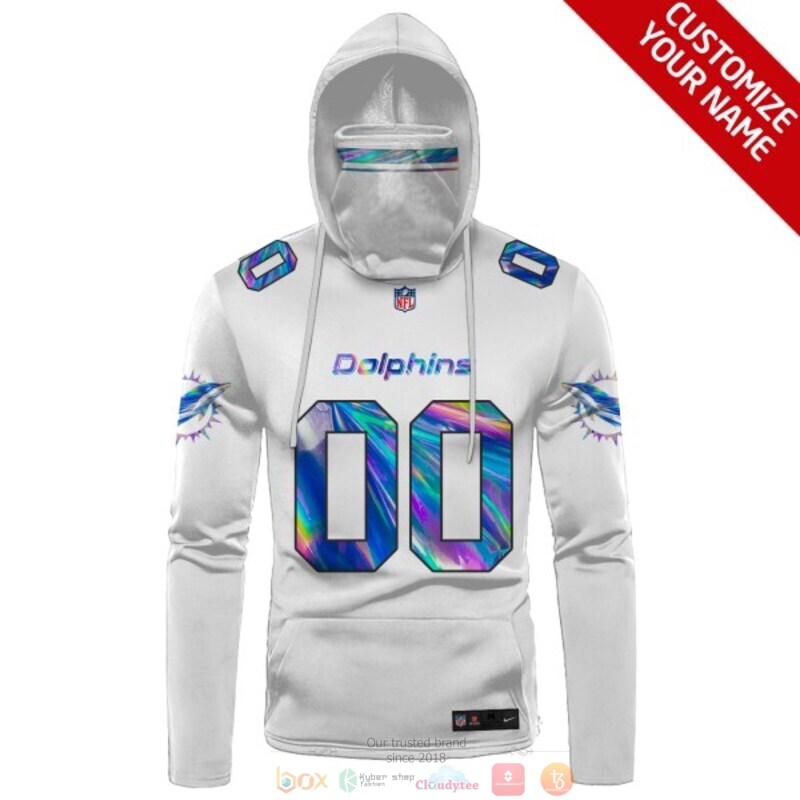 Personalized_Miami_Dolphins_white_hologram_NFL_custom_3d_hoodie_mask_1