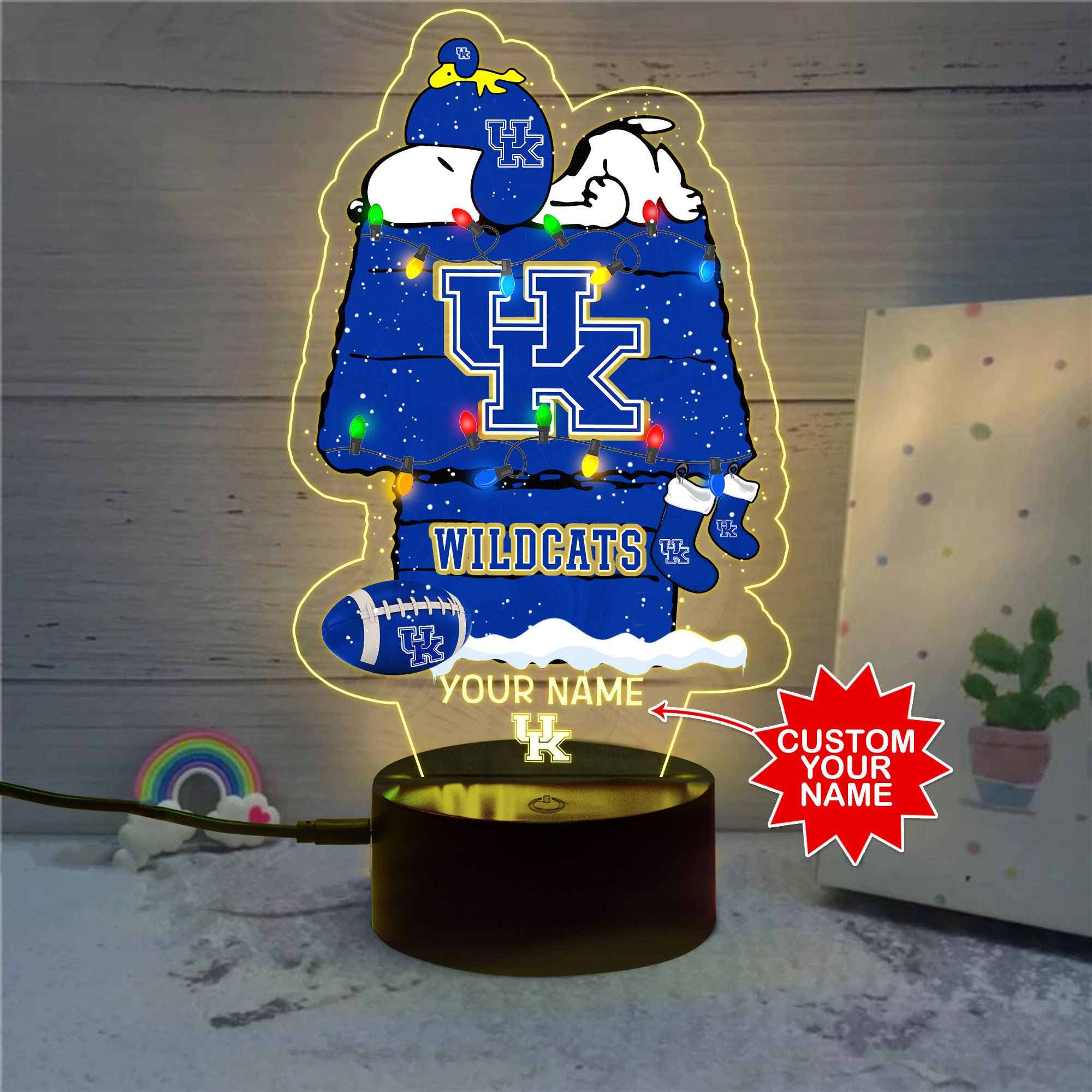 Personalized_NCAA_Kentucky_Wildcats_Led_Lamp_1