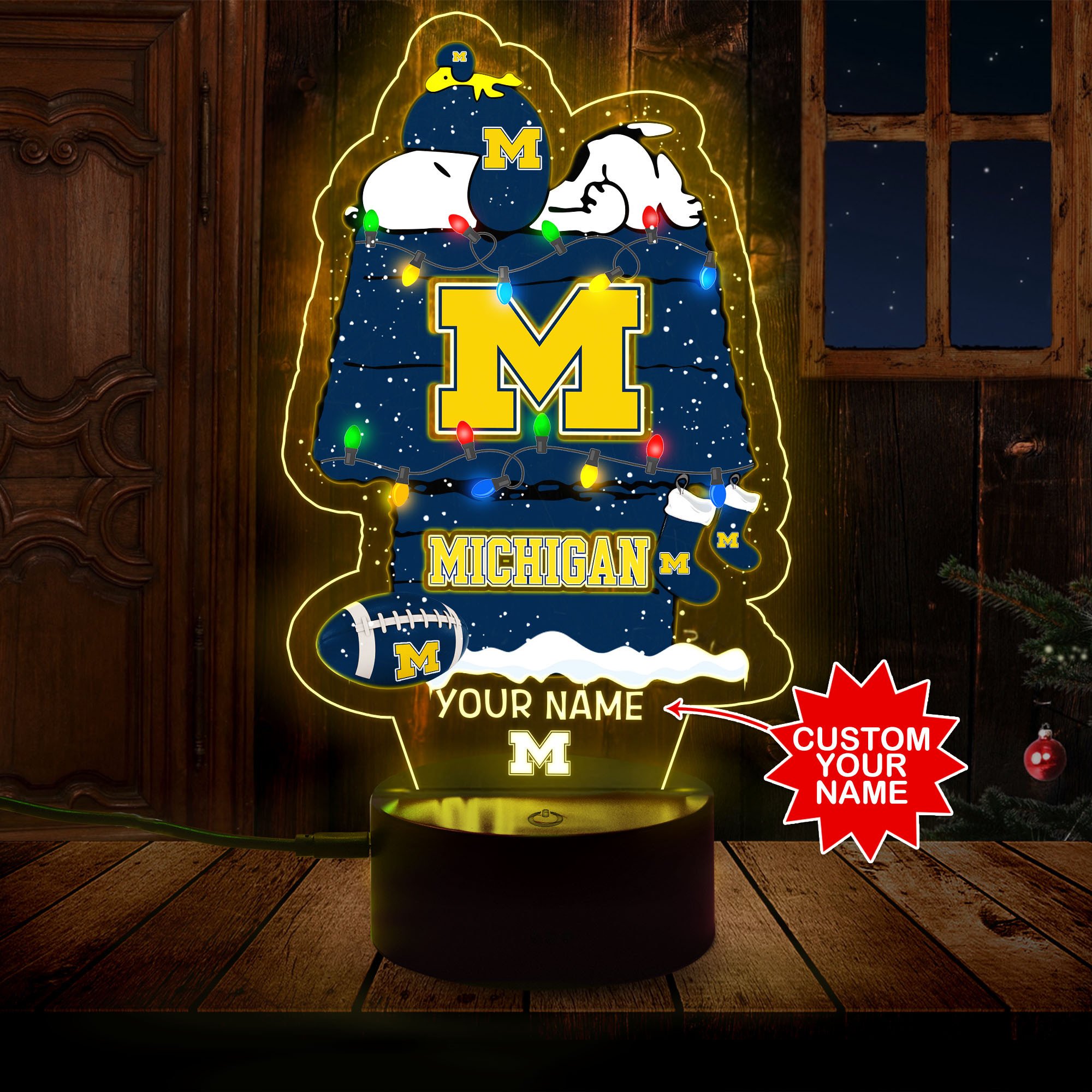 Personalized_NCAA_Michigan_Wolverines_Led_Lamp