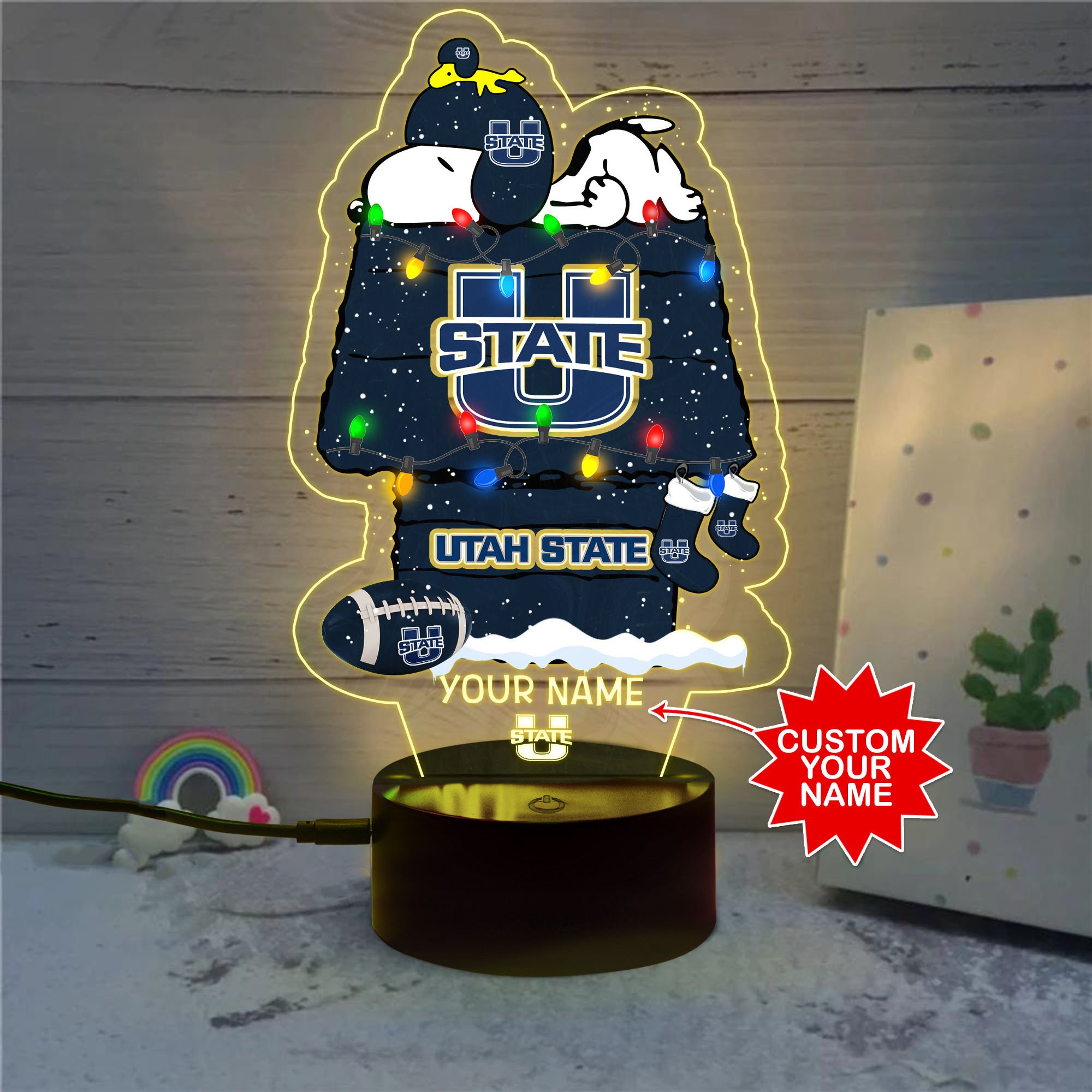 Personalized_NCAA_Utah_State_Aggies_Led_Lamp_1