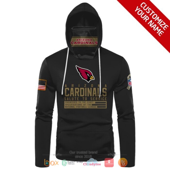 Personalized_NFL_Arizona_Cardinals_Black_3d_hoodie_mask_1