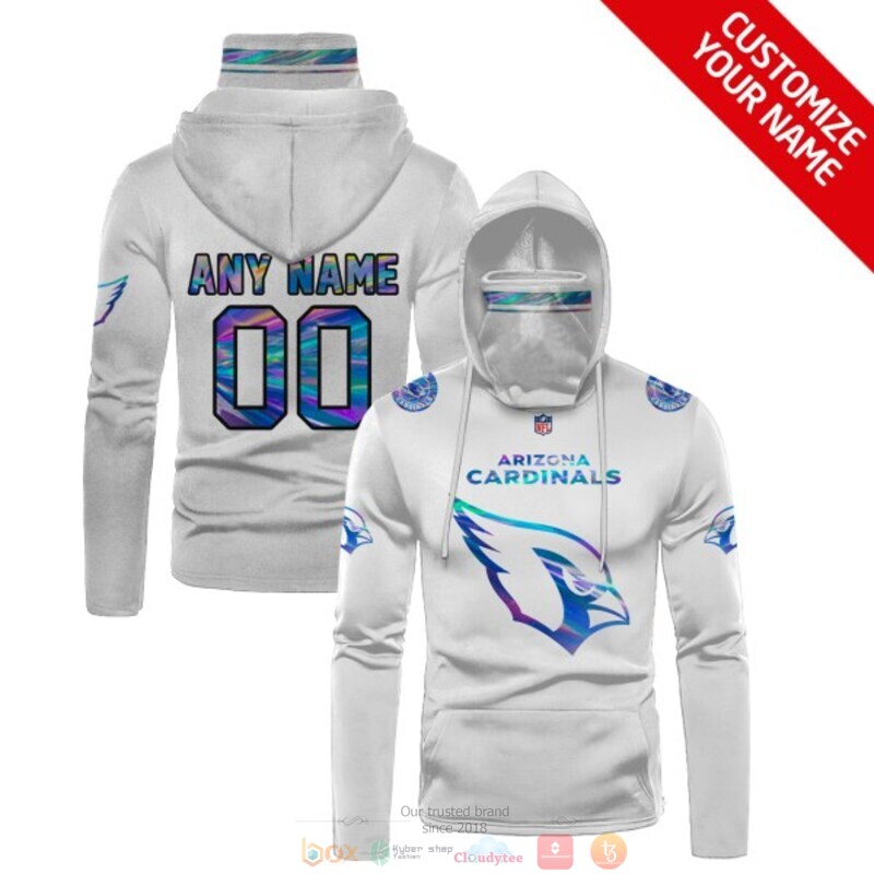 Personalized_NFL_Arizona_Cardinals_white_custom_3d_hoodie_mask