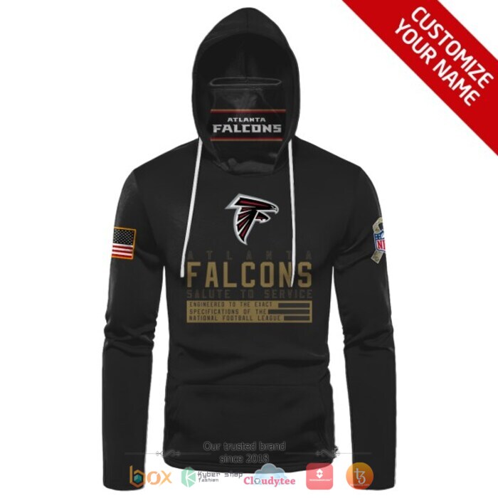 Personalized_NFL_Atlanta_Falcons_Black_3d_hoodie_mask_1