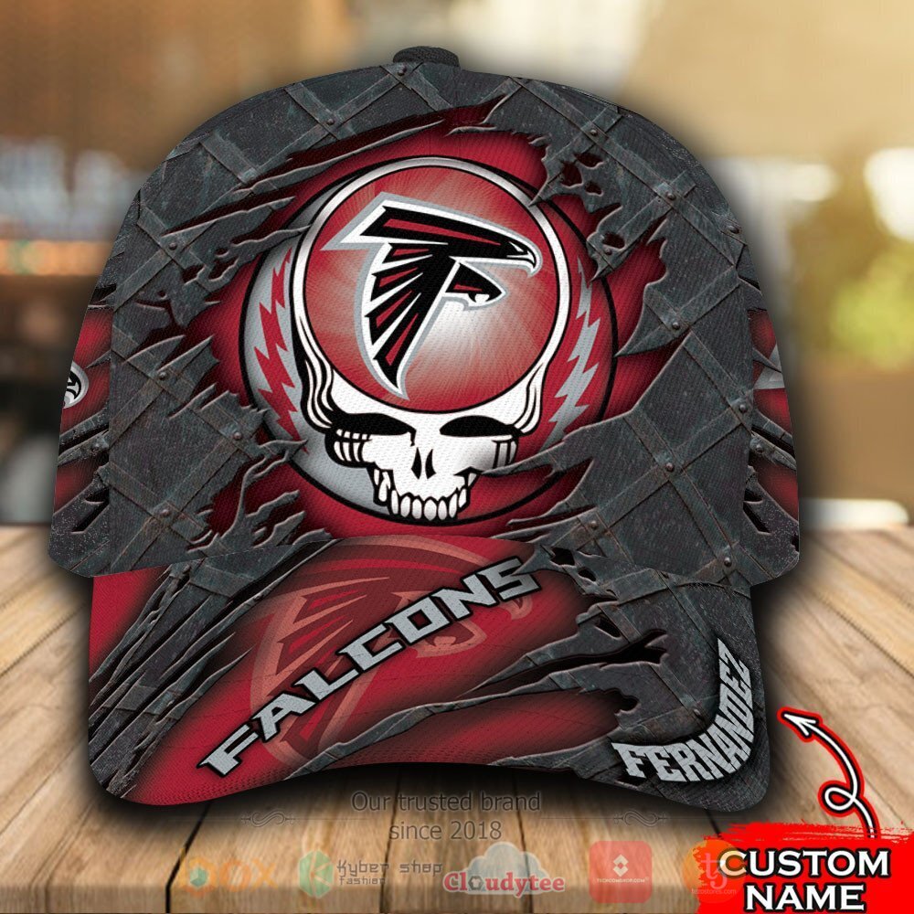 Personalized_NFL_Atlanta_Falcons_Grateful_Dead_Skull_Cap