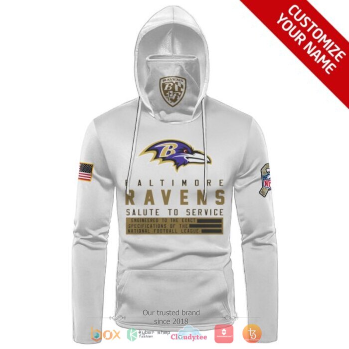 Personalized_NFL_Baltimore_Ravens_white_3d_hoodie_mask_1