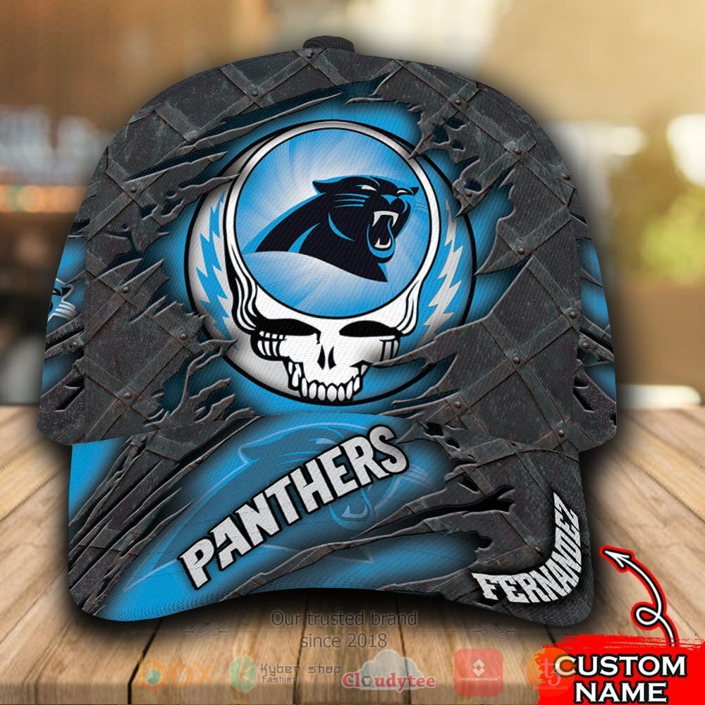 Personalized_NFL_Carolina_Panthers_Grateful_Dead_Skull_Cap