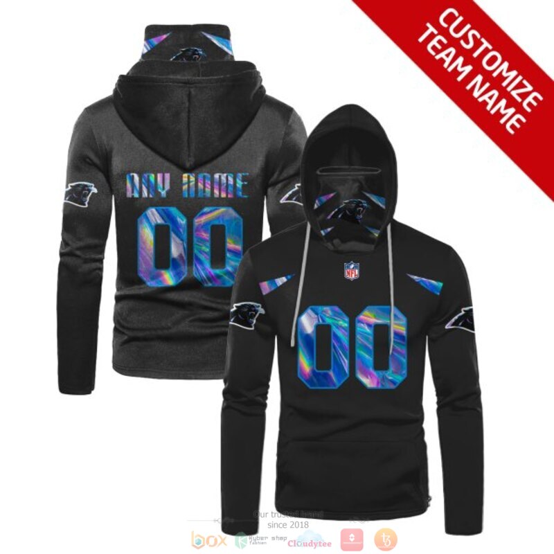 Personalized_NFL_Carolina_Panthers_black_custom_3d_hoodie_mask