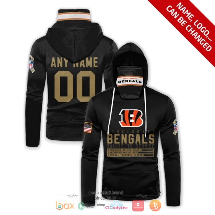 Personalized_NFL_Cincinnati_Bengals_Black_3d_hoodie_mask