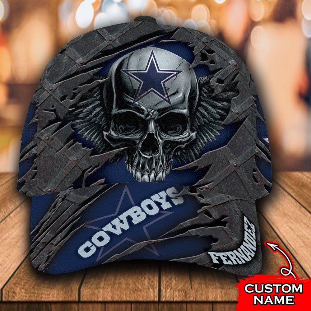Personalized_NFL_Dallas_Cowboys_Wings_Skull_Custom_Cap