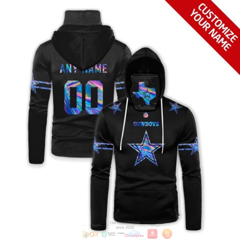 Personalized_NFL_Dallas_Cowboys_black_custom_3d_hoodie_mask