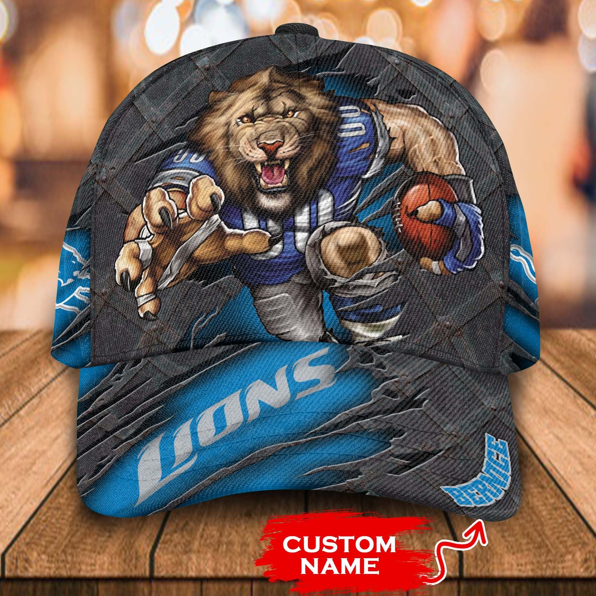 Personalized_NFL_Detroit_Lions_Mascost_Custom_Cap