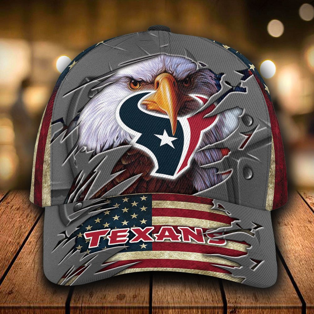 Personalized_NFL_Houston_Texans_Eagle_Custom_Cap