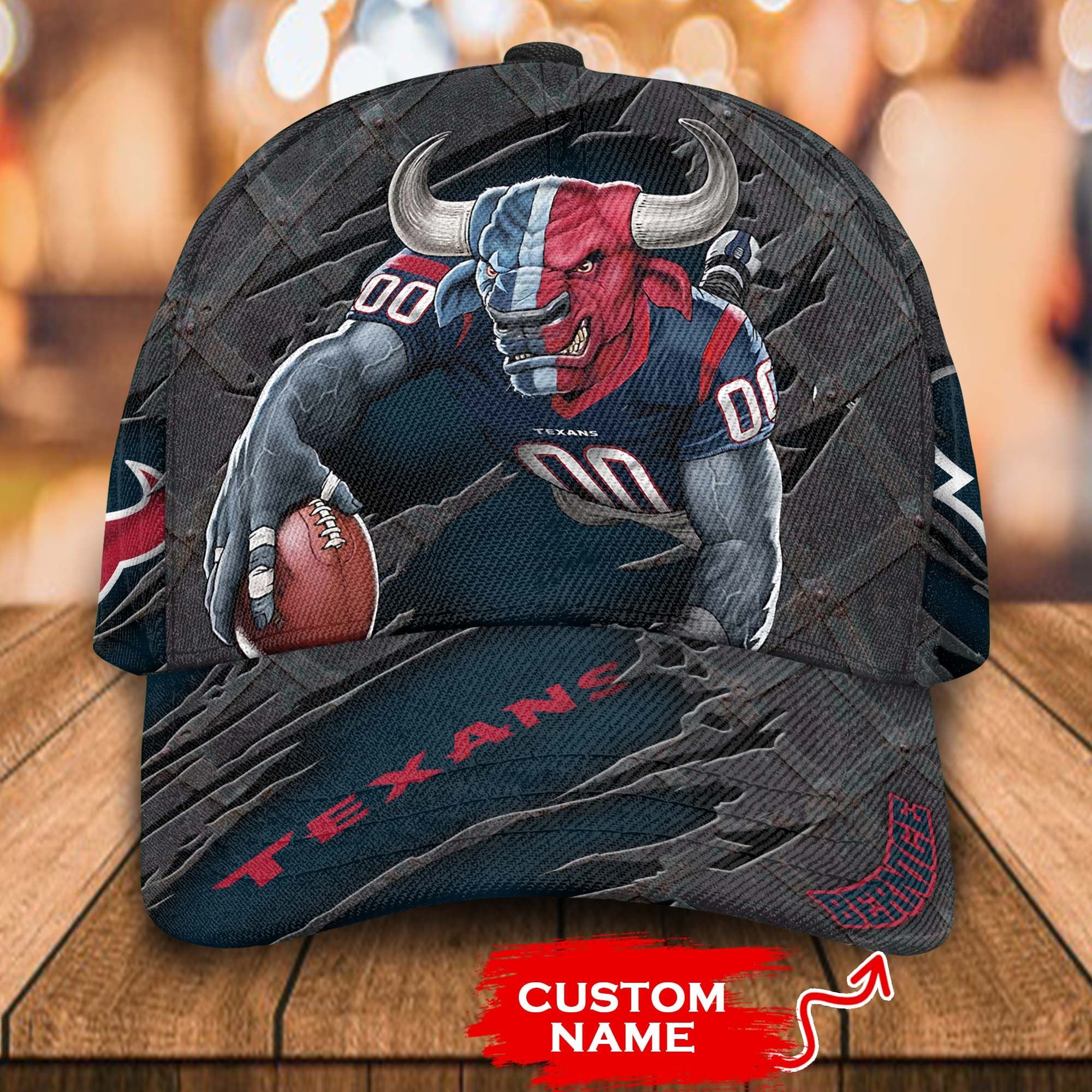 Personalized_NFL_Houston_Texans_Mascost_Custom_Cap