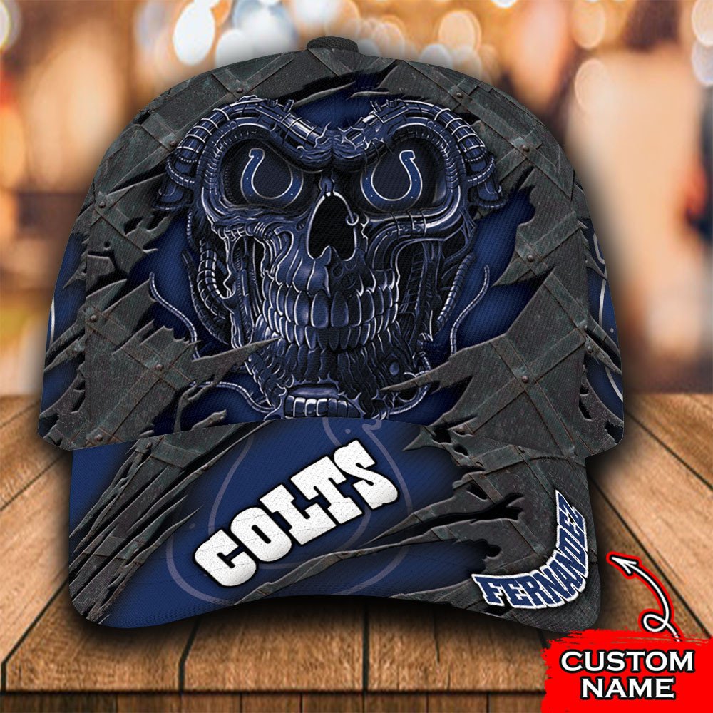 Personalized_NFL_Indianapolis_Colts_Skull_Custom_Name_Cap