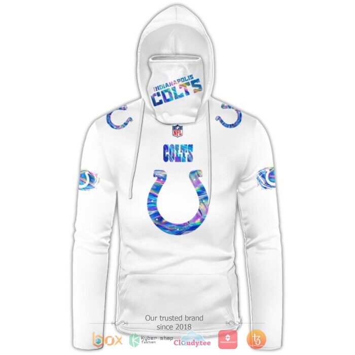 Personalized_NFL_Indianapolis_Colts_white_hologram_color_3d_hoodie_mask_1