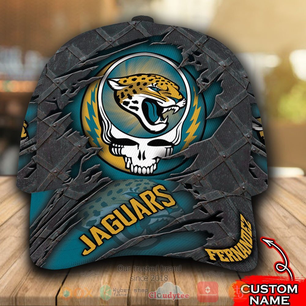 Personalized_NFL_Jacksonville_Jaguars_Grateful_Dead_Skull_Cap